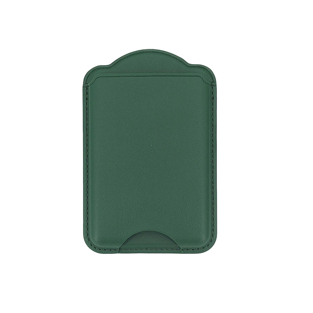 Magnetic Leather Wallet Holder Case Slot Back Cover