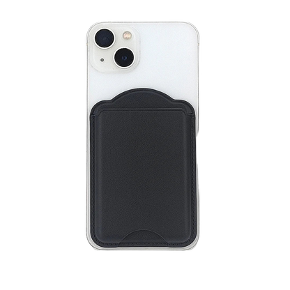Magnetic Leather Wallet Holder Case Slot Back Cover