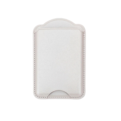 Magnetic Leather Wallet Holder Case Slot Back Cover